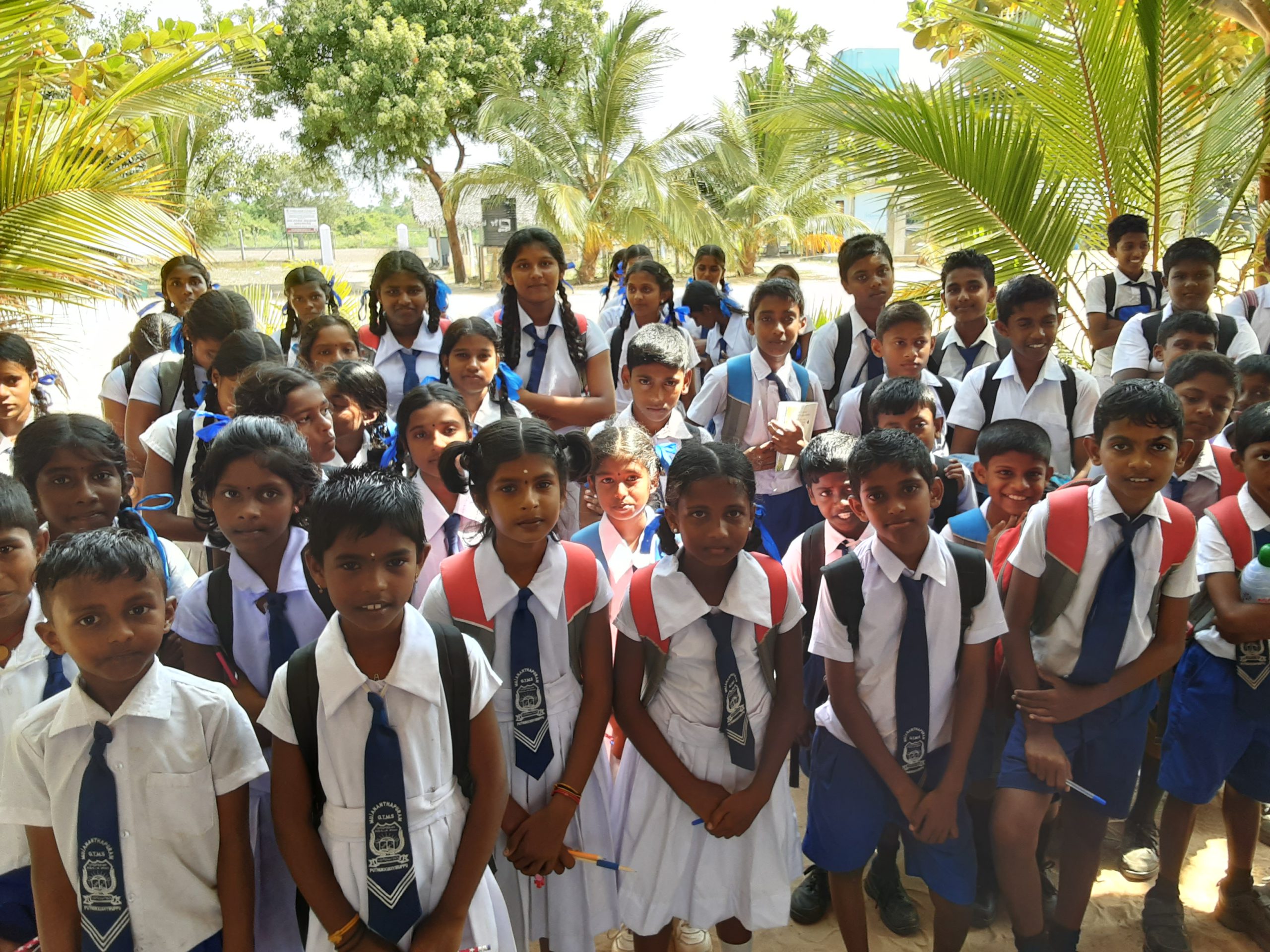 School children supported by One Child Foundation